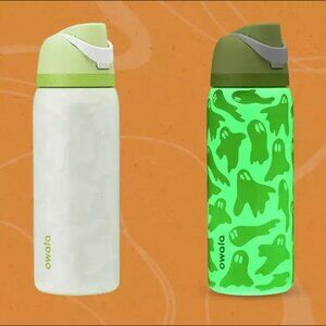 Owala Boo-Ya Glow-in-the-Dark Color Drop 32 oz Freesip Bottle IN HAND!